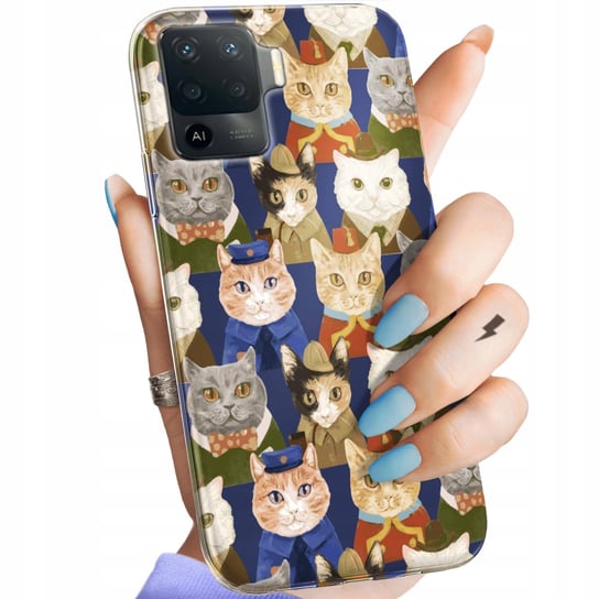 Etui Do Oppo Reno 5 Lite Wzory Koty Kociaki Kotki Obudowa Pokrowiec Case Oppo