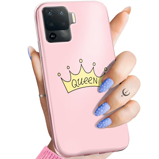 Etui Do Oppo Reno 5 Lite Wzory Księżniczka Queen Princess Obudowa Pokrowiec Oppo