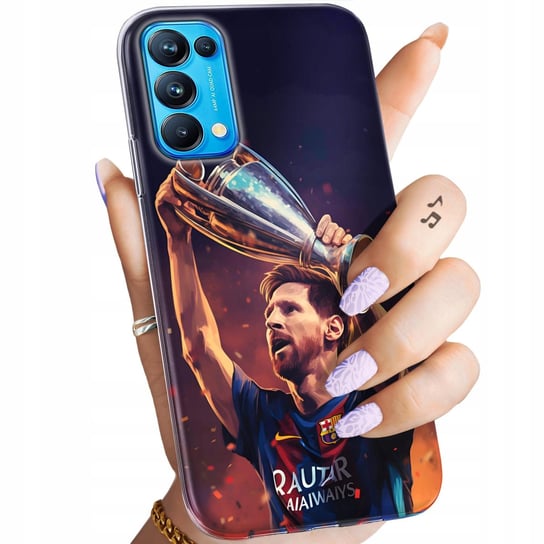 Etui Do Oppo Reno 5 Pro 5G Wzory Piłka Nożna Z Piłkarzami Kluby Piłkarskie Oppo