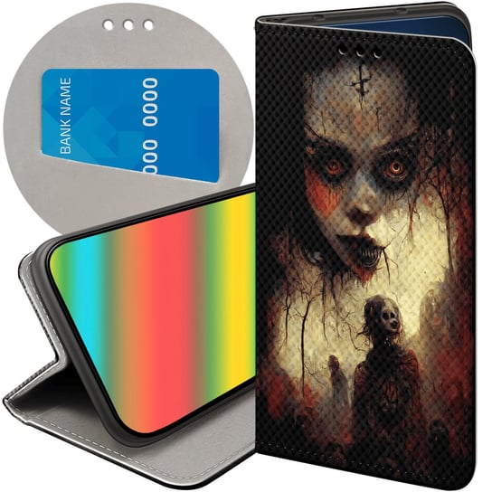 ETUI DO OPPO RENO 5Z WZORY HALLOWEEN ZOMBIE DYNIE CZASZKI CZAROWNICE CASE Oppo