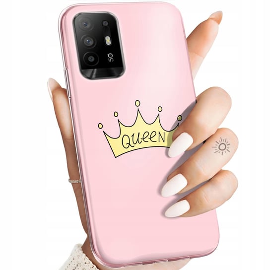 Etui Do Oppo Reno 5Z Wzory Księżniczka Queen Princess Obudowa Pokrowiec Oppo