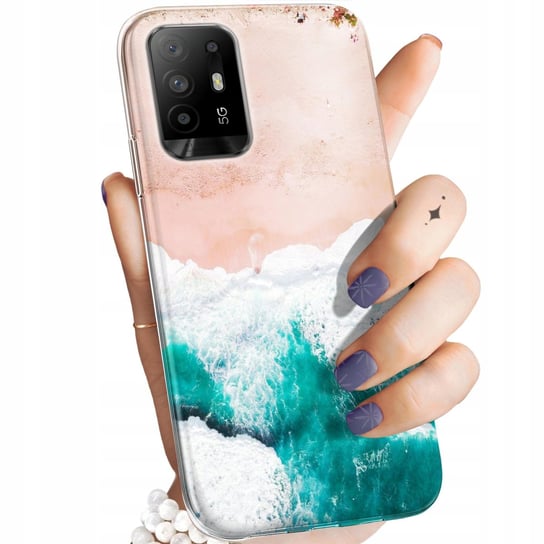 Etui Do Oppo Reno 5Z Wzory Natura Przyroda Krajobrazy Obudowa Pokrowiec Oppo