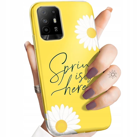 Etui Do Oppo Reno 5Z Wzory Wiosna Wiosenne Spring Obudowa Pokrowiec Case Oppo