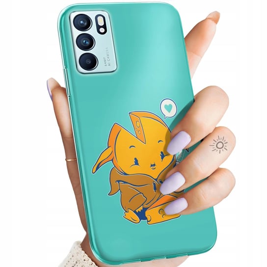 Etui Do Oppo Reno 6 5G Wzory Baby Słodkie Cute Obudowa Pokrowiec Case Oppo