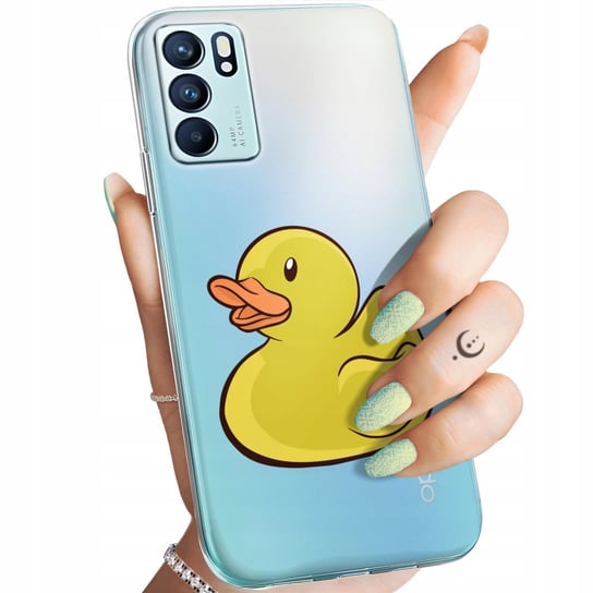 Etui Do Oppo Reno 6 5G Wzory Bez Tła Naklejki Sticker Obudowa Pokrowiec Oppo