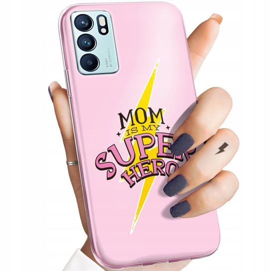 ETUI DO OPPO RENO 6 5G WZORY DZIEŃ MAMY MATKI MAMA OBUDOWA POKROWIEC CASE Oppo