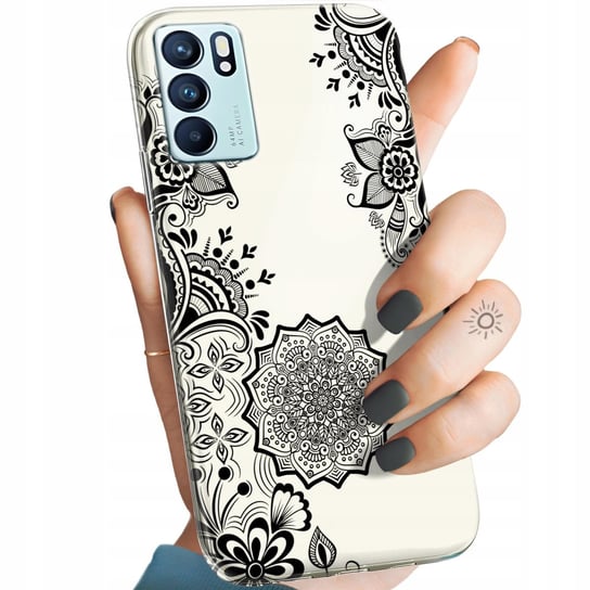 Etui Do Oppo Reno 6 5G Wzory Mandala Buddyzm Sztuka Wzory Obudowa Pokrowiec Oppo