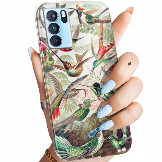 Etui Do Oppo Reno 6 Pro 5G Wzory Ernst Haeckel Przyroda Botanika Obudowa Oppo