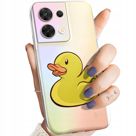 Etui Do Oppo Reno 8 5G Wzory Bez Tła Naklejki Sticker Obudowa Pokrowiec Oppo