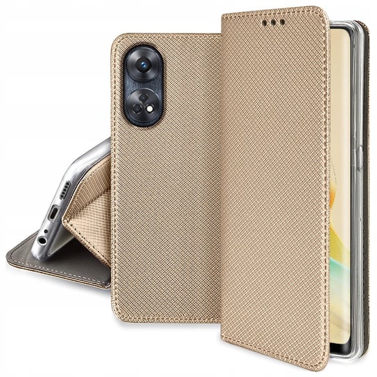 Etui do Oppo Reno 8T 4G SMART MAGNET + SZKŁO 9H Krainagsm