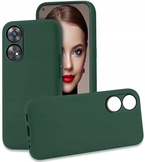 Etui do Oppo Reno 8T CASE MATT + SZKŁO 9H Krainagsm