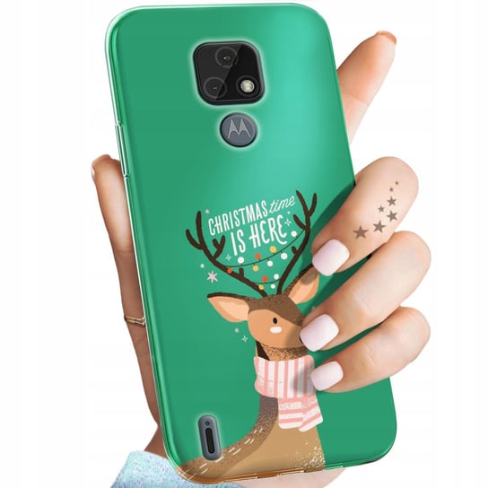 Etui Do Oppo Reno 8T Wzory Świąteczne Christmass Święta Obudowa Pokrowiec Oppo