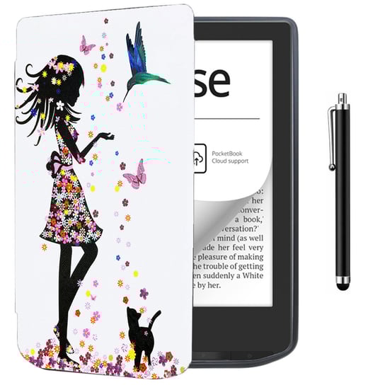 etui do Pocketbook Verse / Verse Pro - SLIM GRAFIKA + RYSIK Inna marka