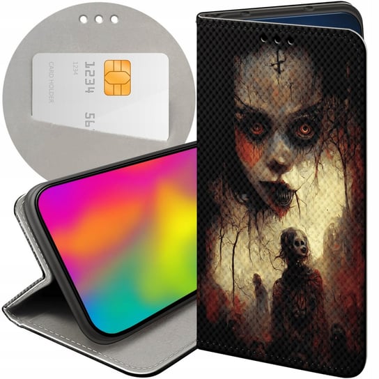 Etui Do Poco M4 Pro 5G / Redmi Note 11T 5G Wzory Halloween Zombie Dynie Xiaomi