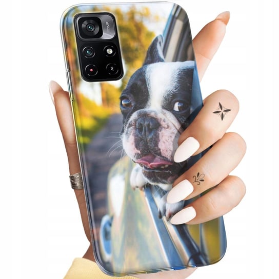 Etui Do Poco M4 Pro 5G / Redmi Note 11T 5G Wzory Mops Buldog Francuski Case Xiaomi