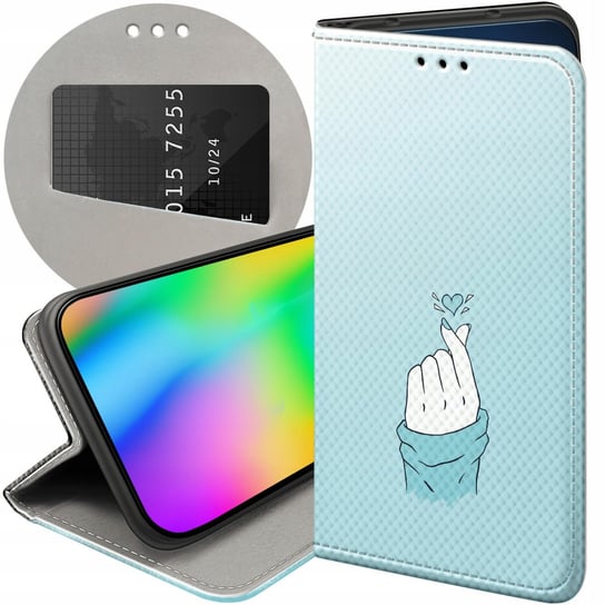 ETUI DO POCO M4 PRO 5G / REDMI NOTE 11T 5G WZORY NIEBIESKIE BLUE BLAU CASE Xiaomi