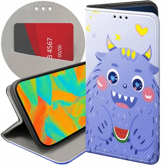 ETUI DO POCO M4 PRO 5G / REDMI NOTE 11T 5G WZORY POTWORY POTWÓR MONSTER Xiaomi