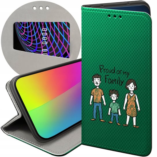 Etui Do Poco M4 Pro 5G / Redmi Note 11T 5G Wzory Rodzina Familia Dom Case Xiaomi