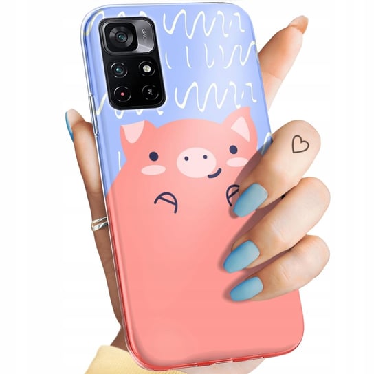 Etui Do Poco M4 Pro 5G / Redmi Note 11T 5G Wzory Świnka Peppa Bajka Obudowa Xiaomi