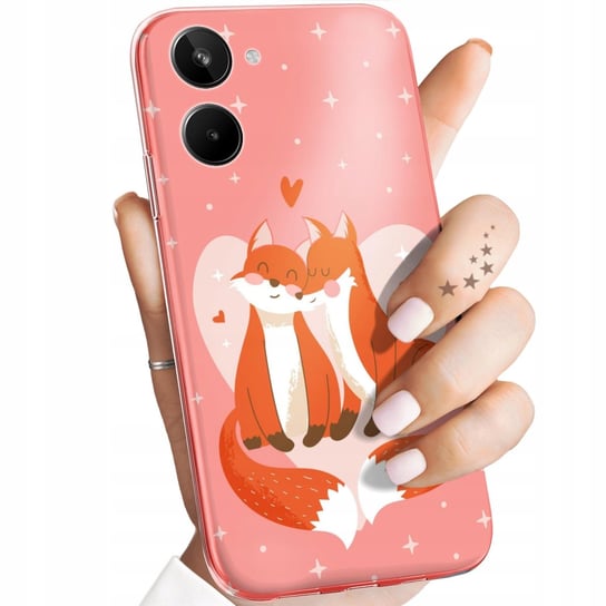 ETUI DO REALME 10 4G WZORY LOVE MIŁOŚĆ ZAKOCHANIE OBUDOWA POKROWIEC CASE Realme