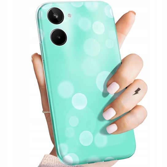 ETUI DO REALME 10 4G WZORY MIĘTOWE MIĘTA MINT OBUDOWA POKROWIEC CASE Realme