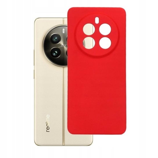 Etui do Realme 12 Pro 5G I 12 Pro Plus 5G Silicon Case czerwone Pokrowiec GSM-HURT