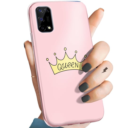 Etui Do Realme 7 5G Wzory Księżniczka Queen Princess Obudowa Pokrowiec Case Realme