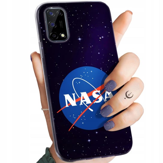 Etui Do Realme 7 5G Wzory Nasa Kosmos Astronomia Gwiazdy Obudowa Pokrowiec Realme