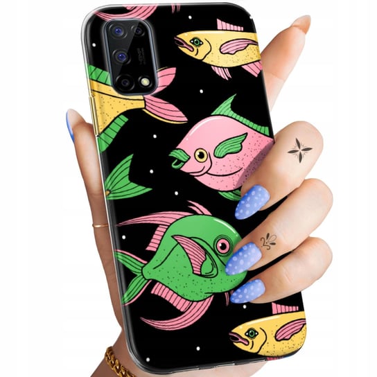 ETUI DO REALME 7 5G WZORY RYBY RYBKI FISH OBUDOWA POKROWIEC CASE Realme