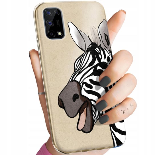 ETUI DO REALME 7 5G WZORY ZEBRA ZEBERKA PASKI OBUDOWA POKROWIEC CASE Realme