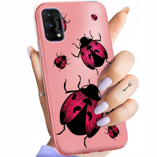 ETUI DO REALME 7 PRO WZORY BIEDRONKA Z BIEDRONKĄ LADYBUG OBUDOWA POKROWIEC Realme