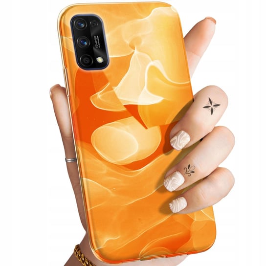 ETUI DO REALME 7 PRO WZORY POMARAŃCZOWE POMARAŃCZE ORANGE OBUDOWA POKROWIEC Realme