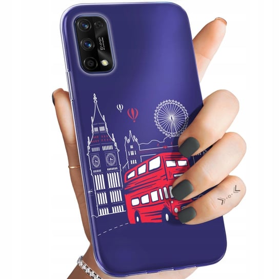 ETUI DO REALME 7 PRO WZORY TRAVEL PODRÓŻ PRZYGODA OBUDOWA POKROWIEC CASE Realme