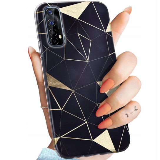 Etui Do Realme 7 Wzory Top100 Design Z Nadrukiem Ze Wzorem Obudowa +Szkło Realme