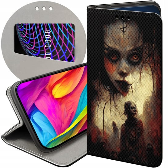 Etui Do Realme 7I Global Wzory Halloween Zombie Dynie Czaszki Czarownice Realme