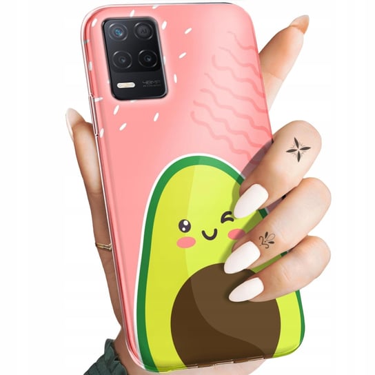 Etui Do Realme 8 5G Wzory Awokado Avocado Owoc Obudowa Pokrowiec Case Realme