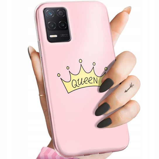 Etui Do Realme 8 5G Wzory Księżniczka Queen Princess Obudowa Pokrowiec Case Realme