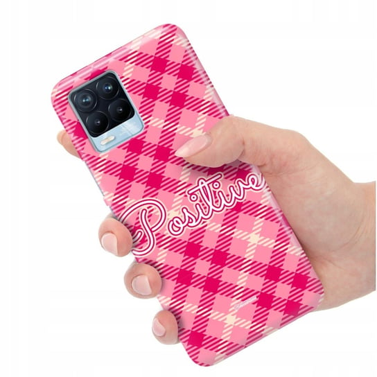 ETUI DO REALME 8 PRO Checkered Love Kratka Wzory Funnycase