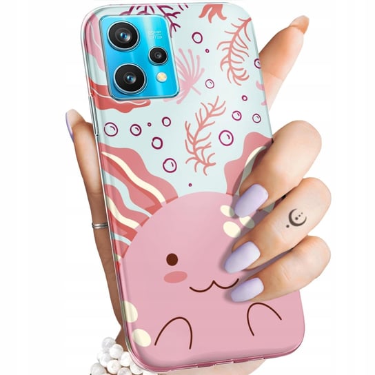 Etui Do Realme 9 Pro Plus Wzory Axolotl Aksolotl Z Aksolotlem Obudowa Case Realme