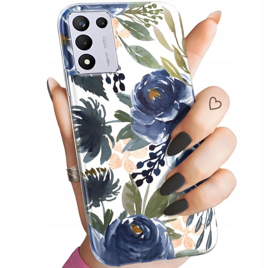 Etui Do Realme 9 Se Wzory Kwiaty Kwieciste Flower Obudowa Pokrowiec Case Realme