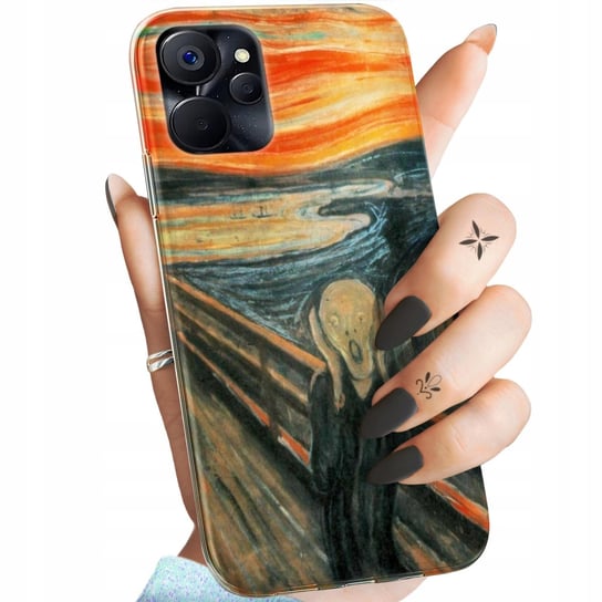 Etui Do Realme 9I / Oppo A96 4G Wzory Edvard Munch Krzyk Malarstwo Obudowa Realme