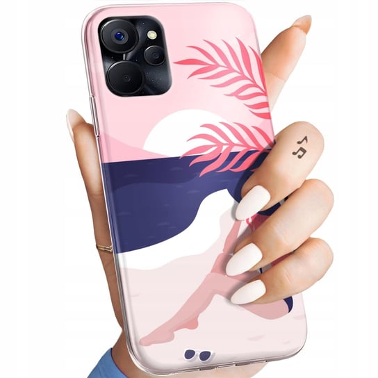 ETUI DO REALME 9I / OPPO A96 4G WZORY LATO SUMMER VIBE CHILLOUT OBUDOWA Realme