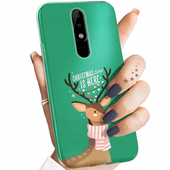 Etui Do Realme 9I / Oppo A96 4G Wzory Świąteczne Christmass Święta Obudowa Realme