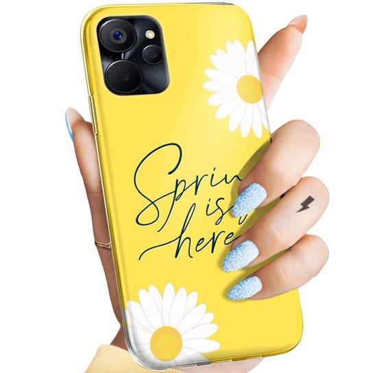Etui Do Realme 9I / Oppo A96 4G Wzory Wiosna Wiosenne Spring Obudowa Case Realme