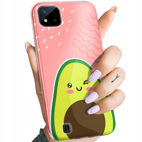 Etui Do Realme C11 2021 / C20 Wzory Awokado Avocado Owoc Obudowa Pokrowiec Realme