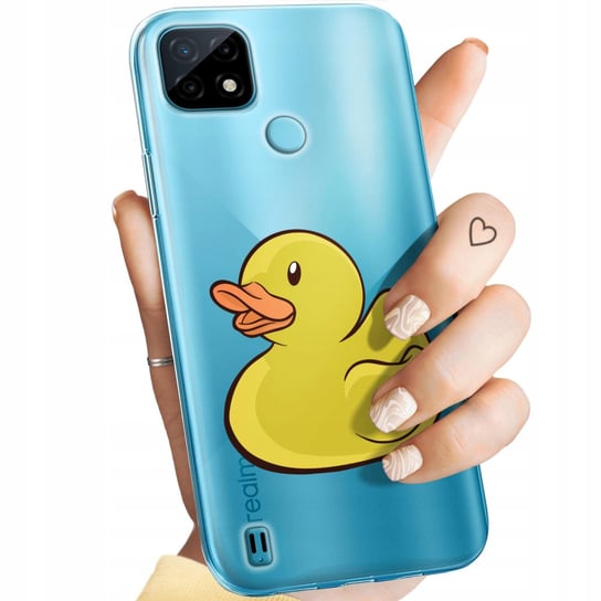 Etui Do Realme C21 Wzory Bez Tła Naklejki Sticker Obudowa Pokrowiec Case Realme