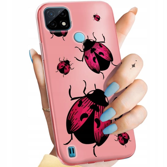 ETUI DO REALME C21 WZORY BIEDRONKA Z BIEDRONKĄ LADYBUG OBUDOWA POKROWIEC Realme