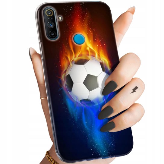 Etui Do Realme C3 Wzory Sport Piłkarskie Piłka Nożna Obudowa Pokrowiec Case Realme