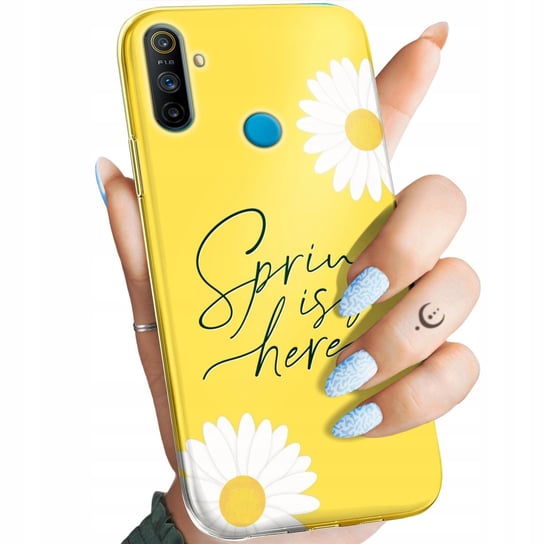 Etui Do Realme C3 Wzory Wiosna Wiosenne Spring Obudowa Pokrowiec Case Realme