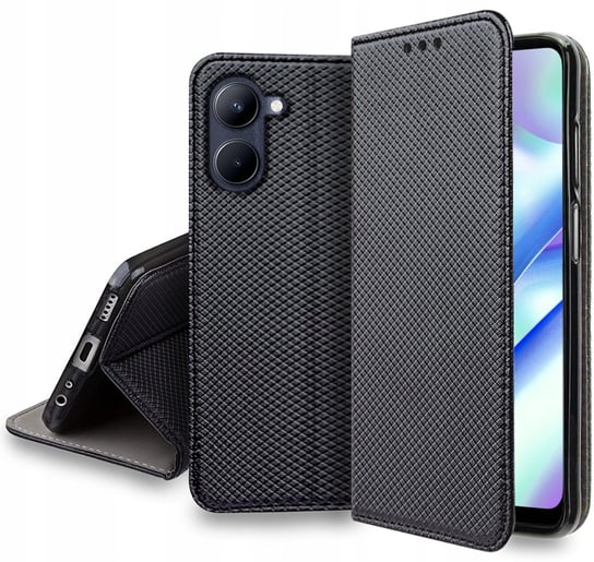 Etui do Realme C33 SMART MAGNET CASE + SZKŁO 9H Inna marka